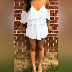 White Romper - Boutique